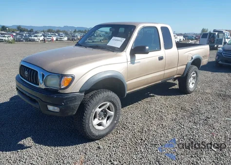 2001 Toyota Tacoma Base V6 from USA, damaged, VIN 5TEWN72N81Z879407